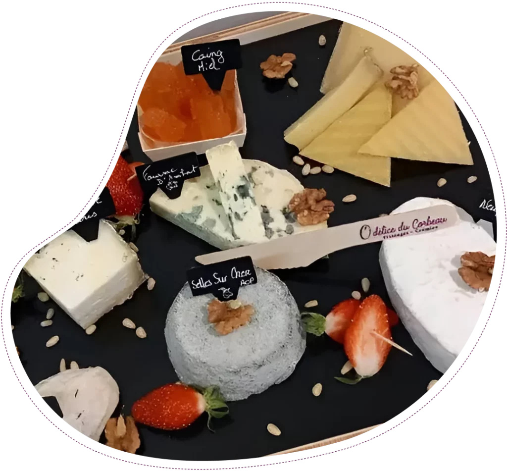 O Delice Du Corbeau Fromagerie Chateauneuf Sur Loire Plateaux Raclette Varies
