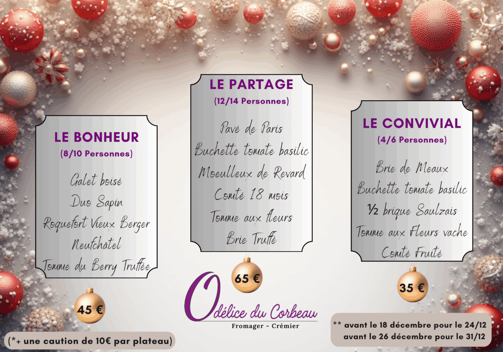 O Delice Du Corbeau Fromagerie Chateauneuf Sur Loire Copie De 40 E